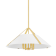 Hudson Valley Lighting Raymond AGED BRASS/SOFT WHITE 26W x 26L x 12.75H Pendant