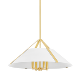 Hudson Valley Lighting Raymond AGED BRASS/SOFT WHITE 26W x 26L x 12.75H Pendant