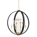 Hudson Valley Lighting Dresden Aged Old Bronze 30W x 30L x 35H Candleholder