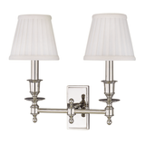 Hudson Valley Lighting Ludlow Polished Nickel 14W x 14L x 13H Wall Sconce