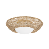 Hudson Valley Lighting KILLINGTON Vintage Gold Leaf 24.25W x 24.25L x 7.75H Flush Mount