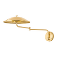 Hudson Valley Lighting BROCKVILLE Aged Brass 11.75W x 11.75L x 10.25H Wall Sconce