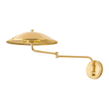 Hudson Valley Lighting BROCKVILLE Aged Brass 11.75W x 11.75L x 10.25H Wall Sconce