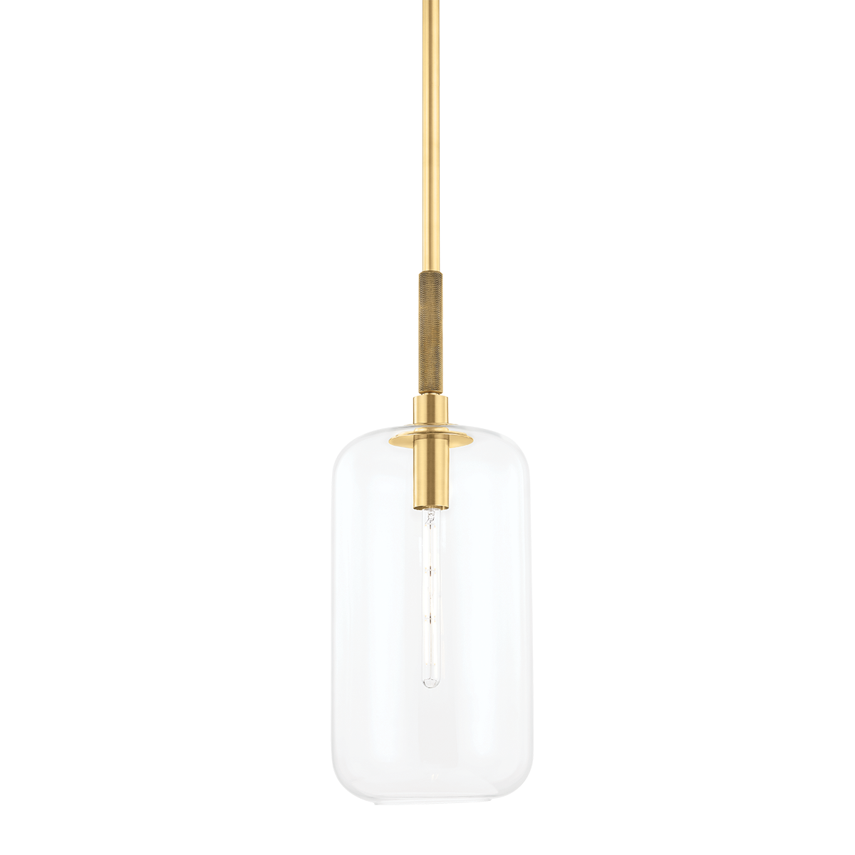 Hudson Valley Lighting Lenox Hill Aged Brass 11W x 11L x 30H Pendant