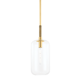 Hudson Valley Lighting Lenox Hill Aged Brass 11W x 11L x 30H Pendant