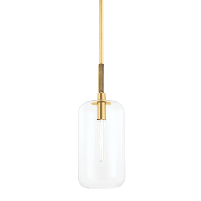 Hudson Valley Lighting Lenox Hill Aged Brass 11W x 11L x 30H Pendant