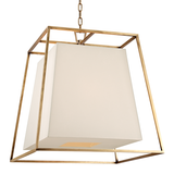 Hudson Valley Lighting Kyle Aged Brass 24W x 24L x 26H Chandelier