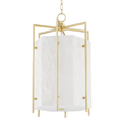 Hudson Valley Lighting Flatbush Aged Brass 19W x 19L x 32.5H Candleholder