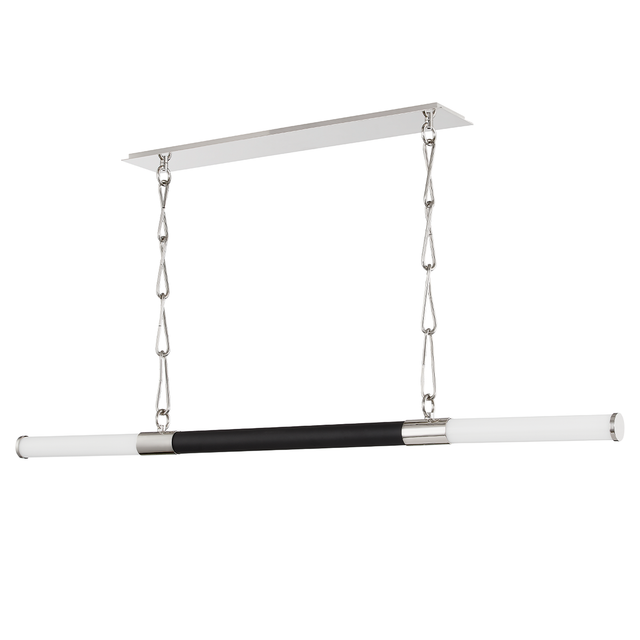 Hudson Valley Lighting Huntington Polished Nickel/black 60.25W x 60.25L x 4.25H Trim