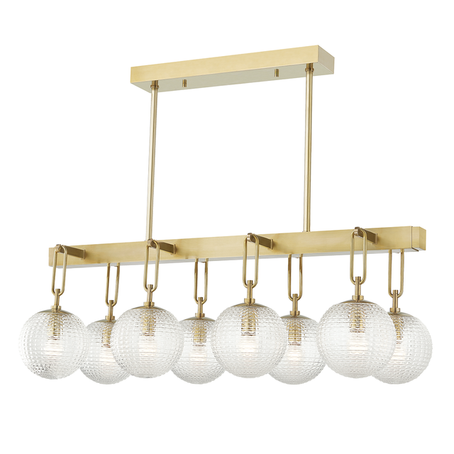 Hudson Valley Lighting Jewett Aged Brass 19.5W x 46L x 15.82H Trim