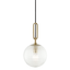 Hudson Valley Lighting Jewett Aged Brass 8W x 46L x 15H Pendant