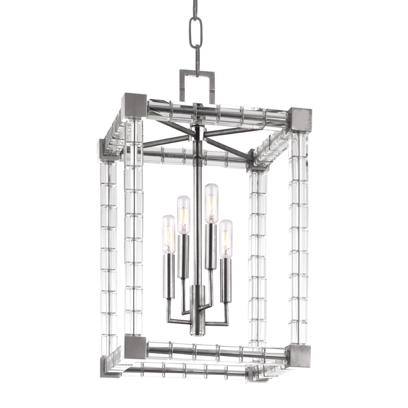 Hudson Valley Lighting Alpine Polished Nickel 13.5W x 13.5L x 22H Candleholder