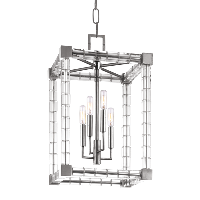 Hudson Valley Lighting Alpine Polished Nickel 13.5W x 13.5L x 22H Candleholder