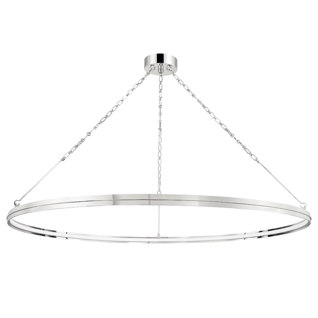 Hudson Valley Lighting Rosendale Polished Nickel 56W x 56L x 2.25H Chandelier