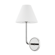 Hudson Valley Lighting Trice Polished Nickel 7.75W x 7.75L x 15.75H Wall Sconce