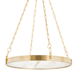 Hudson Valley Lighting Kirby Aged Brass 30W x 30L x 3.5H Chandelier
