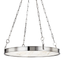 Hudson Valley Lighting Kirby Polished Nickel 30W x 30L x 3.5H Chandelier
