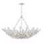 Hudson Valley Lighting Tulip Silver Leaf 39.5W x 39.5L x 20.25H Chandelier