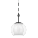 Hudson Valley Lighting CLEMENTON DISTRESSED BRONZE 17W x 17L x 24H Pendant
