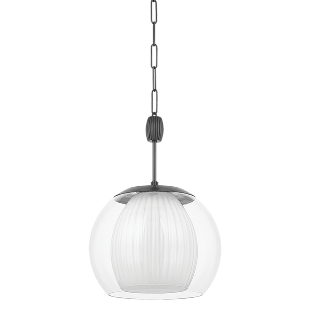 Hudson Valley Lighting CLEMENTON DISTRESSED BRONZE 17W x 17L x 24H Pendant