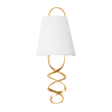 Hudson Valley Lighting Dota Vintage Gold Leaf 9W x 9L x 22.25H Wall Sconce