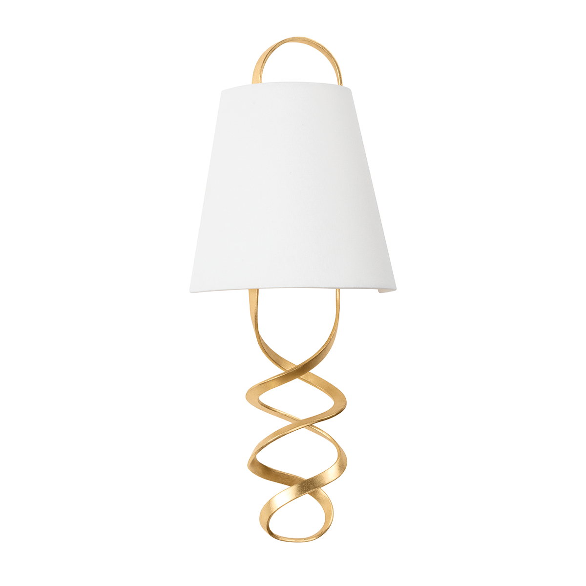 Hudson Valley Lighting Dota Vintage Gold Leaf 9W x 9L x 22.25H Wall Sconce