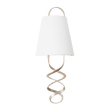 Hudson Valley Lighting Dota WARM SILVER LEAF 9W x 9L x 22.25H Wall Sconce