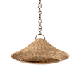 Hudson Valley Lighting BAYCHESTER Bronze Leaf 22W x 22L x 10.5H Pendant