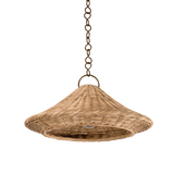Hudson Valley Lighting BAYCHESTER Bronze Leaf 22W x 22L x 10.5H Pendant