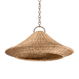 Hudson Valley Lighting BAYCHESTER Bronze Leaf 32W x 32L x 15H Pendant