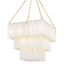 Hudson Valley Lighting MOISSANITE AGED BRASS 26W x 26L x 25.5H Chandelier
