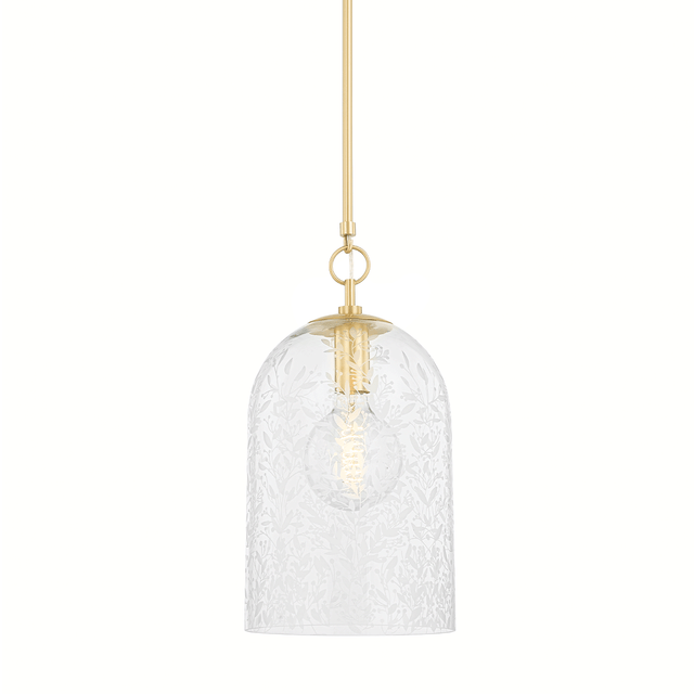 Hudson Valley Lighting Belleville Aged Brass 10W x 10L x 18.5H Pendant