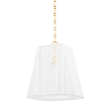 Hudson Valley Lighting VERONA BEACH Aged Brass 13.75W x 13.75L x 15.75H Pendant