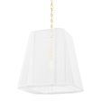 Hudson Valley Lighting VERONA BEACH Aged Brass 19.5W x 19.5L x 20.75H Pendant