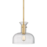 Hudson Valley Lighting Coffey Aged Brass 12W x 12L x 11.5H Pendant