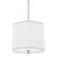 Hudson Valley Lighting Sweeny Polished Nickel 15W x 15L x 14.75H Pendant