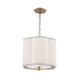 Hudson Valley Lighting Sweeny Aged Brass 15W x 15L x 14.75H Pendant