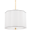Hudson Valley Lighting Sweeny Aged Brass 20W x 20L x 18H Pendant