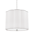 Hudson Valley Lighting Sweeny Polished Nickel 25W x 25L x 22H Chandelier