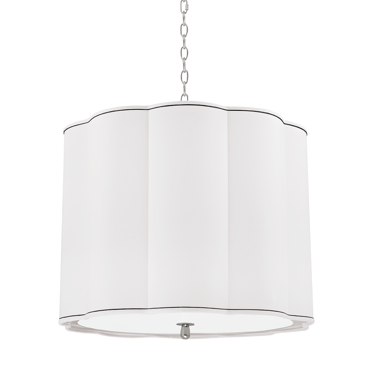 Hudson Valley Lighting Sweeny Polished Nickel 25W x 25L x 22H Chandelier