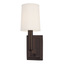 Hudson Valley Lighting Clinton Old Bronze 4W x 4L x 11.5H Wall Sconce