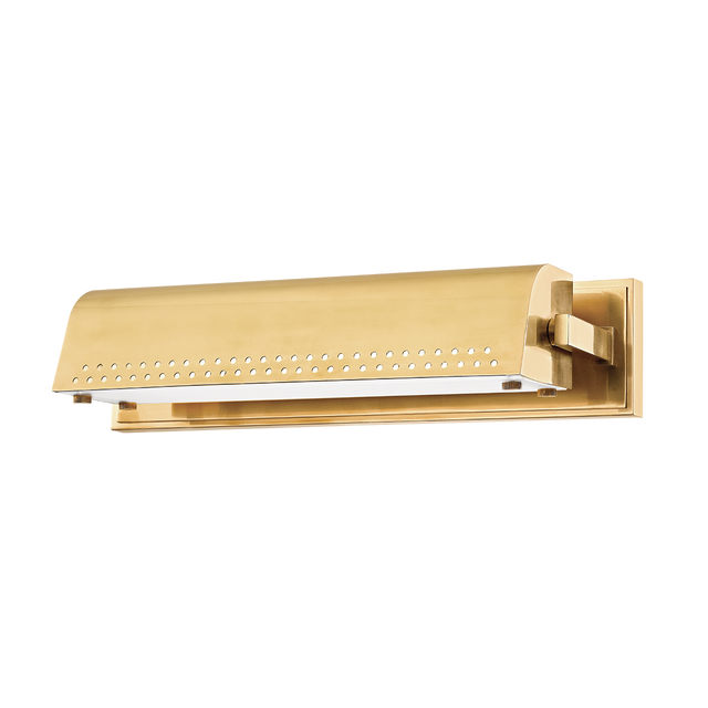 Hudson Valley Lighting Garfield Aged Brass 15.5W x 15.5L x 4H Lighting