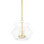 Hudson Valley Lighting Edmonton Aged Brass 15W x 15L x 14H Candleholder