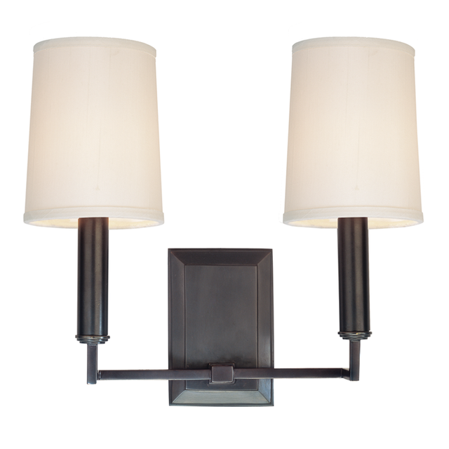 Hudson Valley Lighting Clinton Old Bronze 11W x 11L x 11.5H Wall Sconce