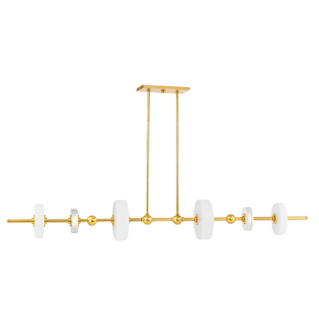 Hudson Valley Lighting MAYNARD AGED BRASS 7.75W x 60L x 7.75H Trim