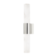 Hudson Valley Lighting Barkley Polished Nickel 4.75W x 4.75L x 23.75H Wall Sconce