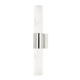 Hudson Valley Lighting Barkley Polished Nickel 4.75W x 4.75L x 23.75H Wall Sconce