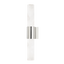Hudson Valley Lighting Barkley Polished Nickel 4.75W x 4.75L x 23.75H Wall Sconce