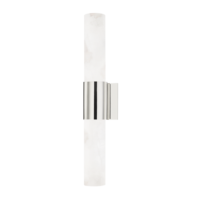 Hudson Valley Lighting Barkley Polished Nickel 4.75W x 4.75L x 23.75H Wall Sconce