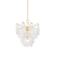 Hudson Valley Lighting DARCIA Aged Brass 18W x 18L x 20.25H Chandelier